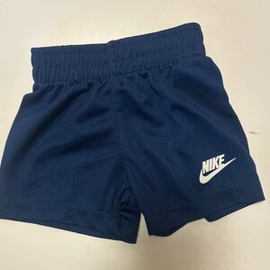 Nike Kids Dark Blue Athletic Shorts